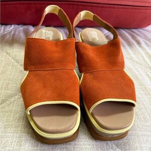 Sorel Joanie III Slingback Wedge Sandals